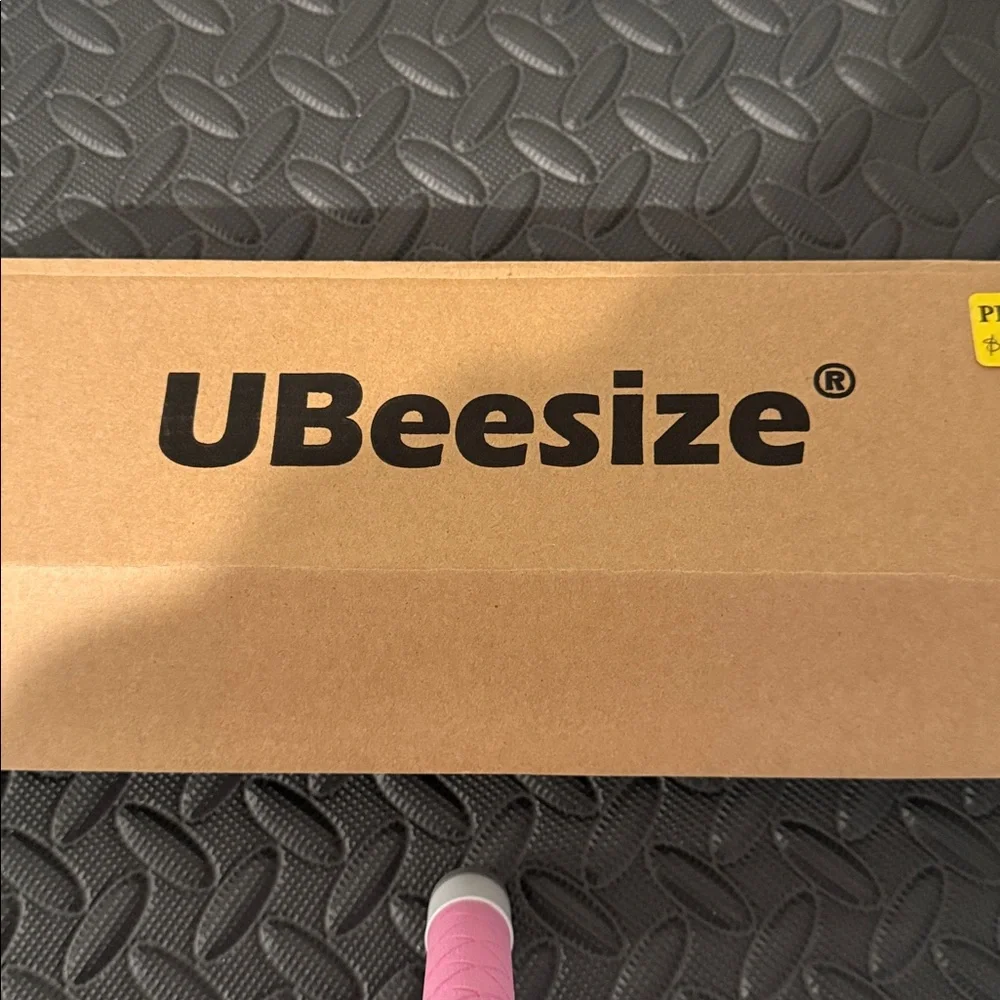 UBeeSize Pink and White Tripod Stand